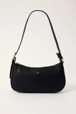 JESABEL SHOULDER BAG Black Pebble