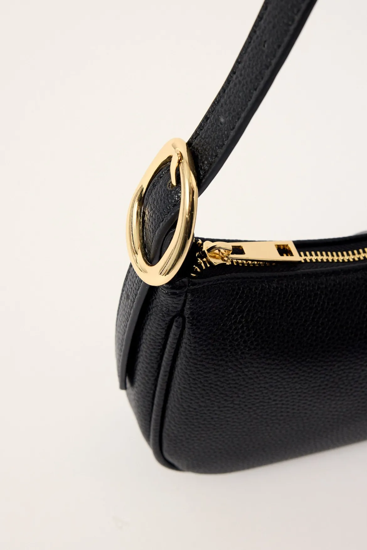 JESABEL SHOULDER BAG Black Pebble