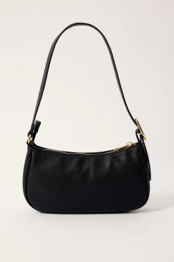 JESABEL SHOULDER BAG Black Pebble