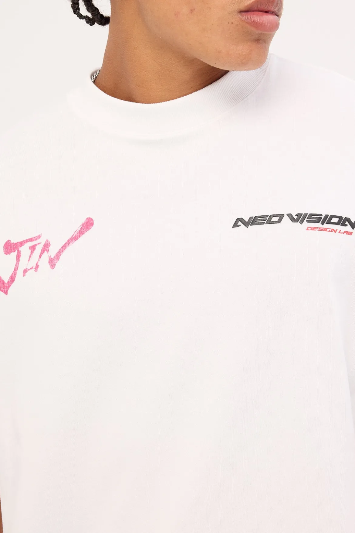 Jin Graffiti Street Super Heavy Tee White