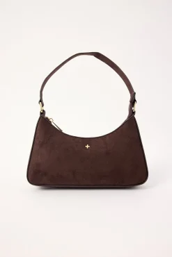 Josee Espresso Suede/Gold