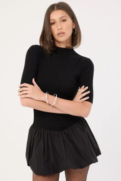 Juliette Mini Dress Onyx