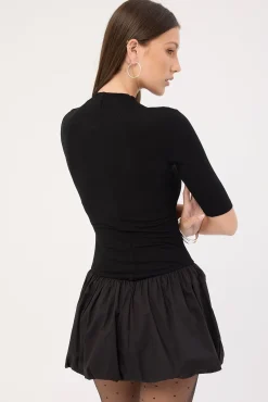 Juliette Mini Dress Onyx