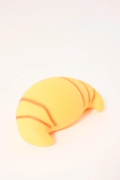Jumbo Squish Croissant Yellow