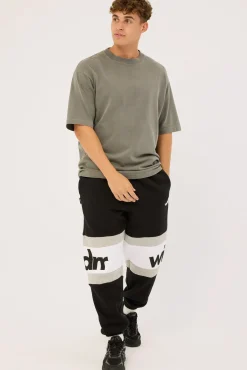 Junction B. Trackpant Black