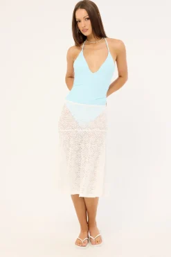 Kaia Halter One Piece Blue