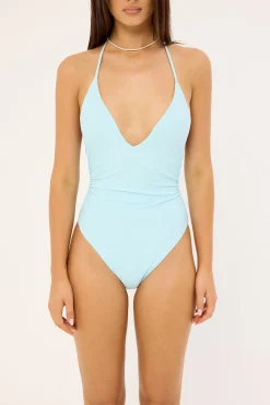 Kaia Halter One Piece Blue