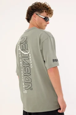 Kamen Oversize Super Heavy Tee Washed Basil