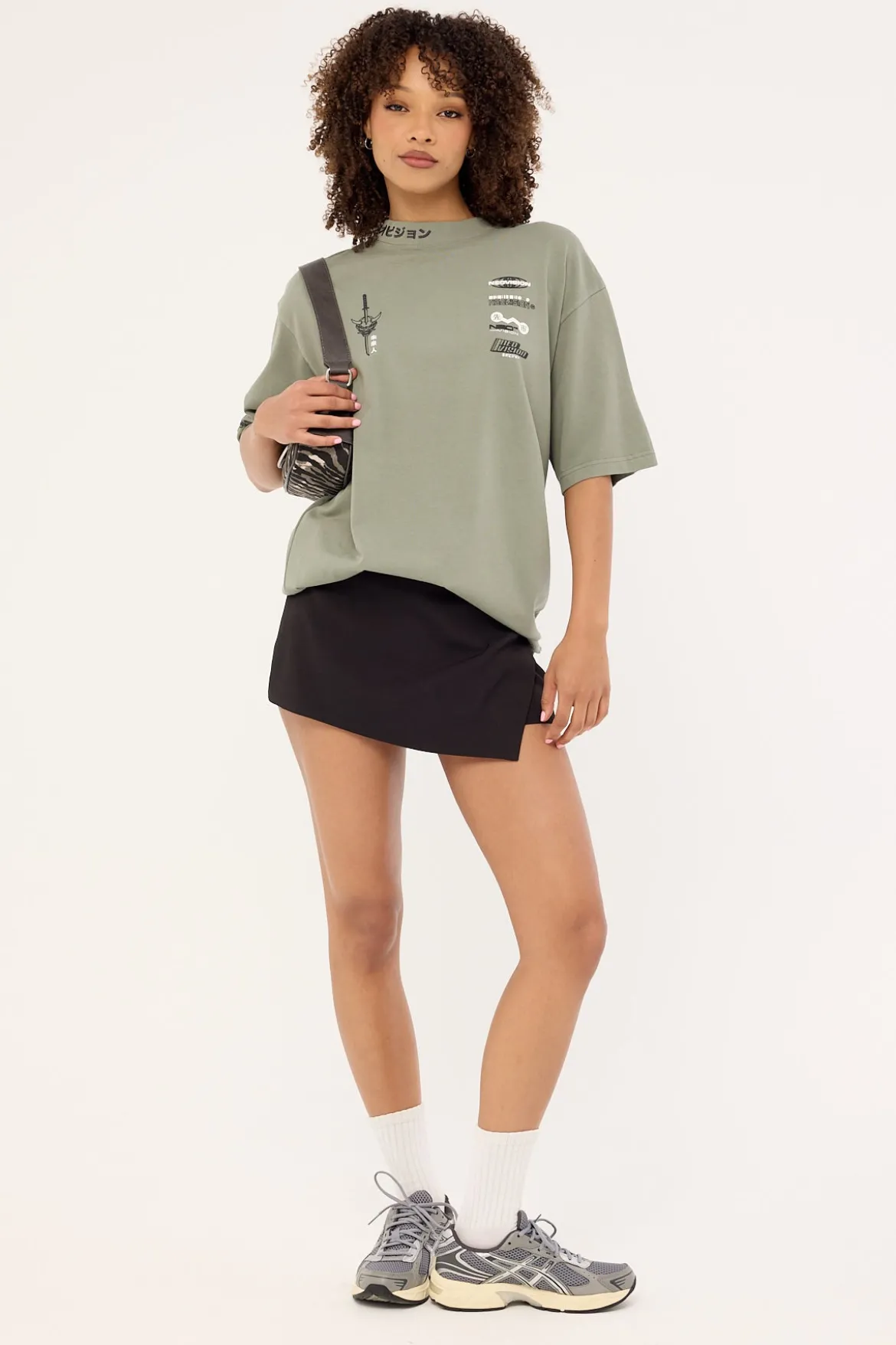 Kamen Oversize Super Heavy Tee Washed Basil