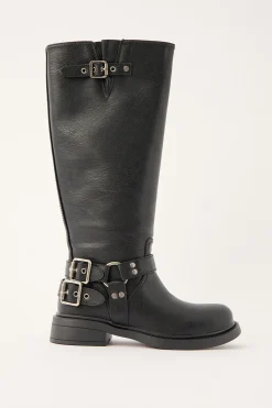 Kaylen Riding Boot Black
