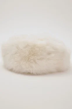 Kiki Faux Fur Hat Oat