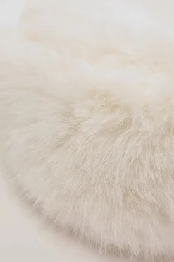Kiki Faux Fur Hat Oat