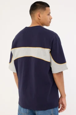 Kinetic Heavy Tee Navy Blue