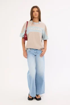 Kinetic Oversized Tee Ultimate Grey