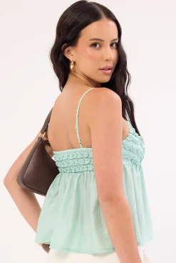 Klara Frill Cami Top Mint