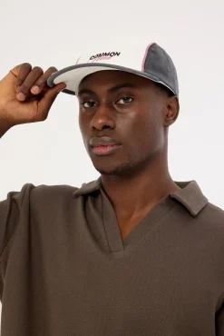Knox 5 Panel Cap Off White