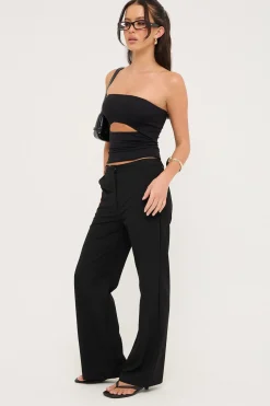 Koda Mid Rise Pant Black
