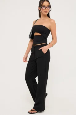 Koda Mid Rise Pant Black