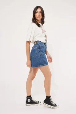 Koko Short Rinsed Blues