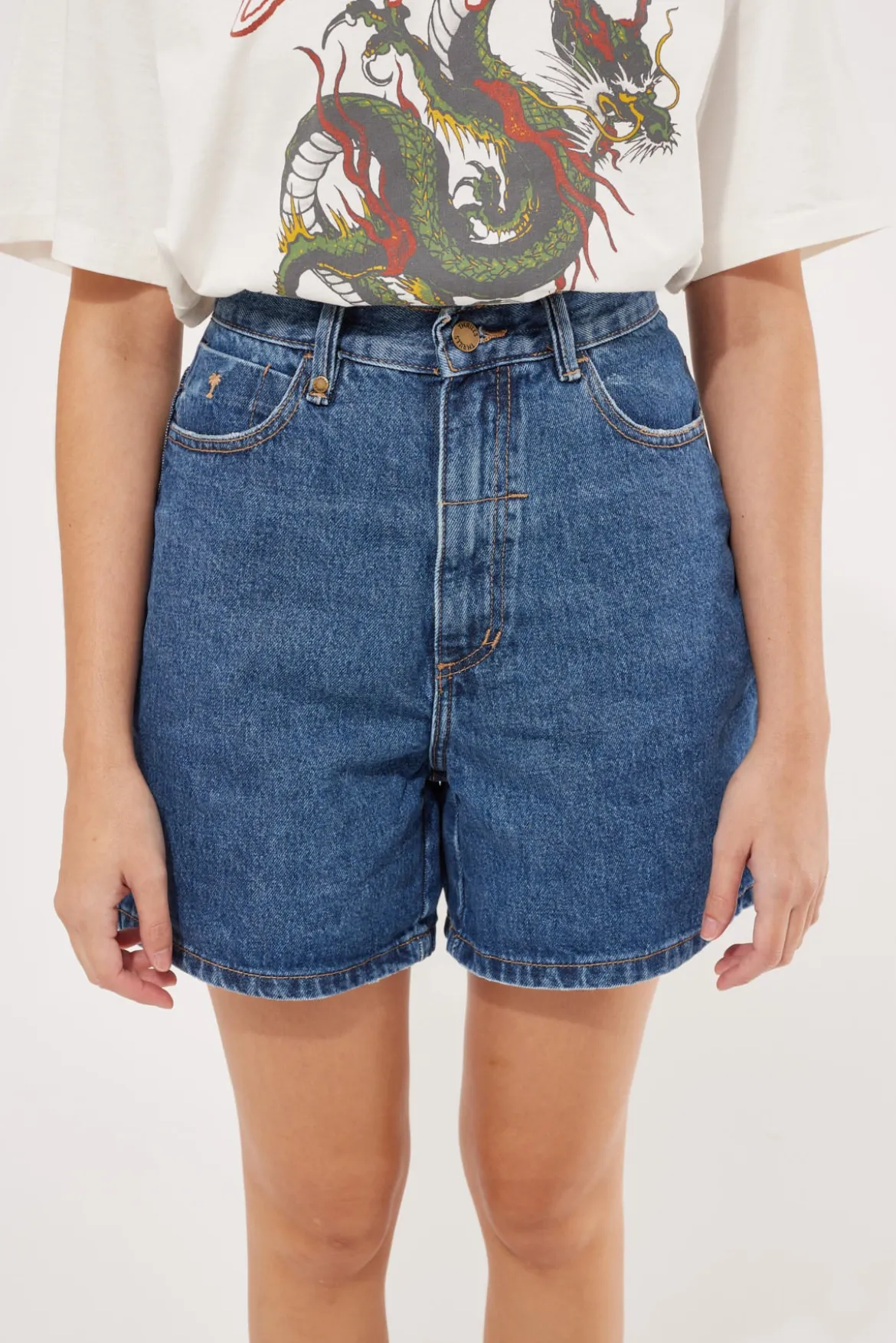 Koko Short Rinsed Blues