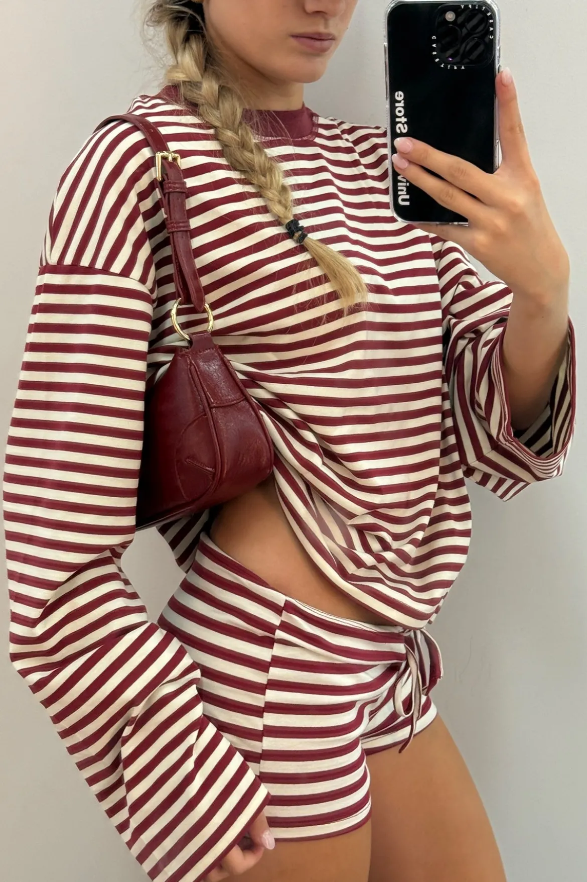 Kourt Bloomer Wine Stripe