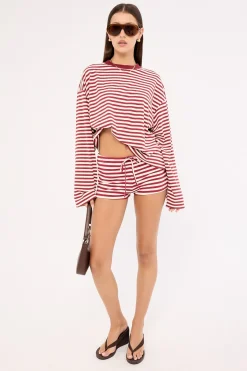 Kourt Bloomer Wine Stripe