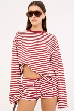 Kourt Bloomer Wine Stripe