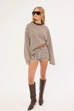 Kourt Bloomers Dark Chocolate Stripe