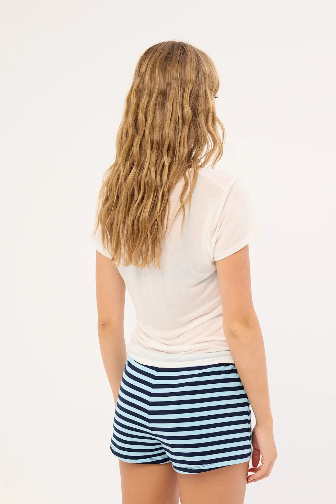Kourt Bloomers Navy Blue Stripe