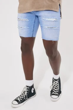 KS2 Denim Short Crystal Blue