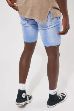 KS2 Denim Short Crystal Blue