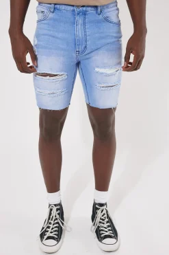 KS2 Denim Short Crystal Blue