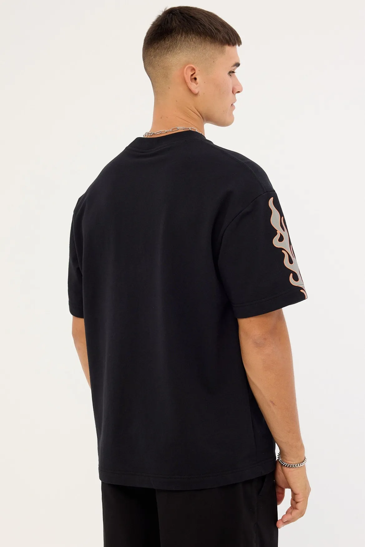 KSCY x Harley Davidson Clutch Street Loopback Tee Jet Black