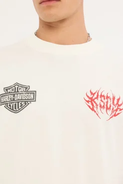 KSCY x Harley Davidson Cruiser Street Tee Natural White