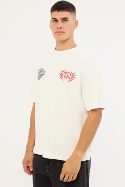 KSCY x Harley Davidson Cruiser Street Tee Natural White