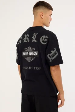 KSCY x Harley Davidson Outlaw Loopback Street Tee Jet Black
