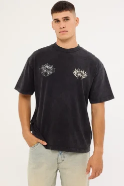 KSCY x Harley Davidson Resurgence Street Tee Snow Black