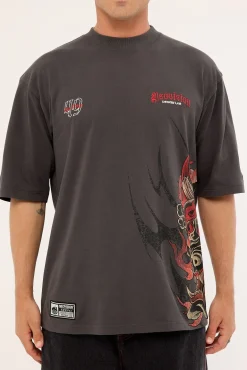 Kyou Street Super Heavy Tee Asphalt