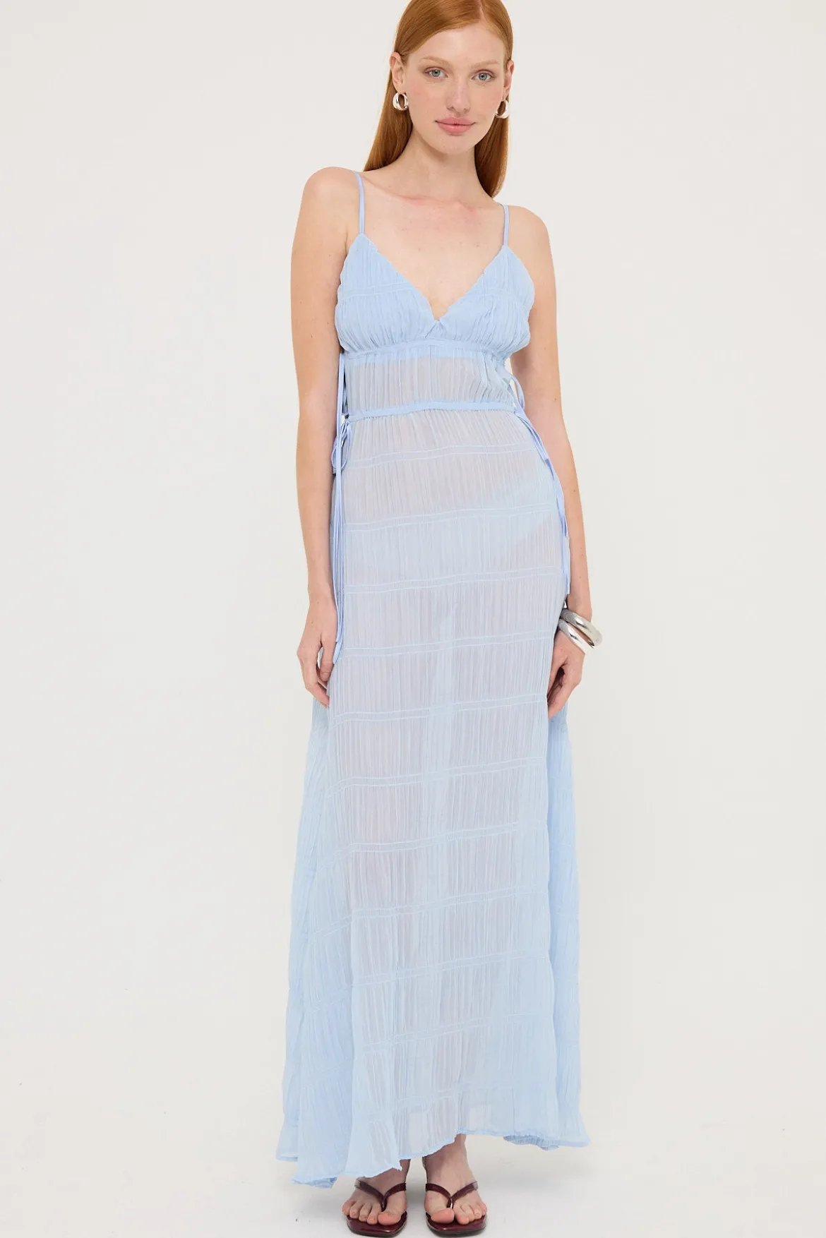 La Louisiane Maxi Dress Blue