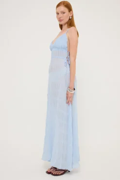 La Louisiane Maxi Dress Blue