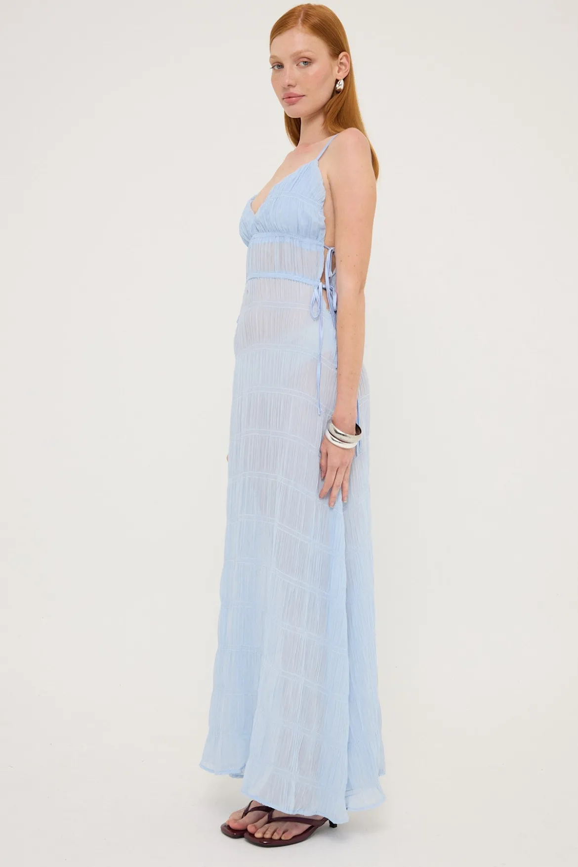 La Louisiane Maxi Dress Blue