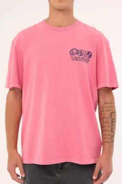 Labyrinth Tee Raspberry