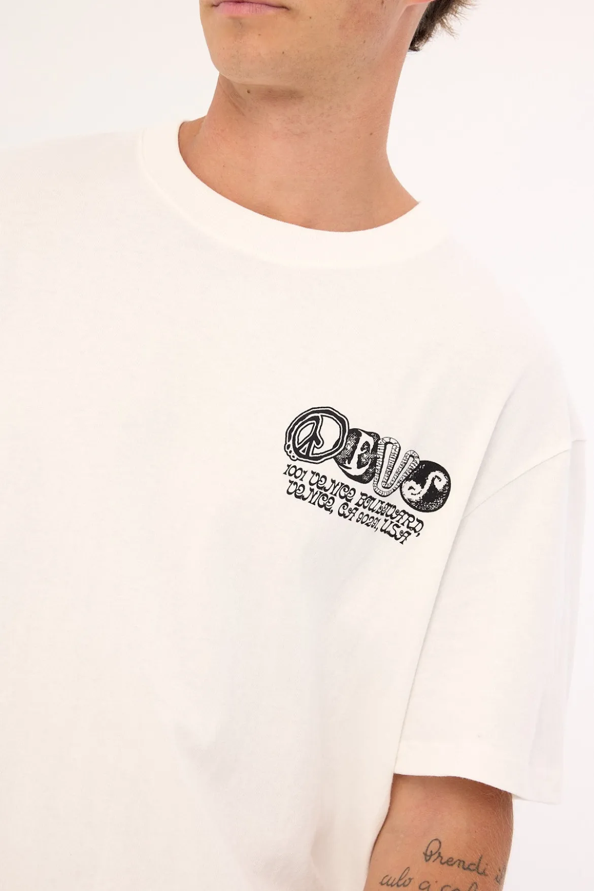 Labyrinth Tee Vintage White