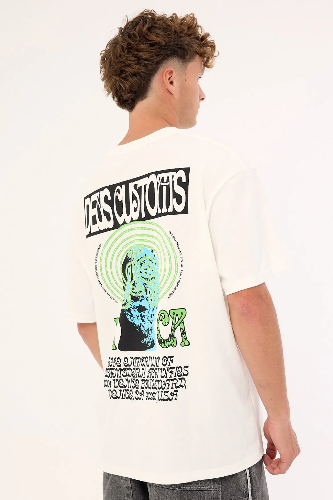 Labyrinth Tee Vintage White