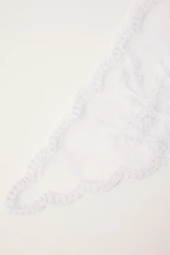 Lace Headscarf White
