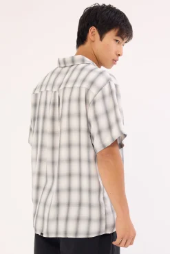 Lair Cropped Short Sleeve Shirt White
