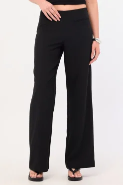 Landon Mid Rise Pant Black