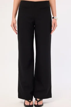 Landon Mid Rise Pant Black