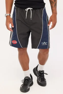 Laps Elastic Swim Short Worn Black