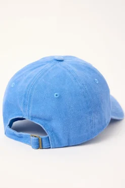 Larry Lobster Dad Cap Washed Blue